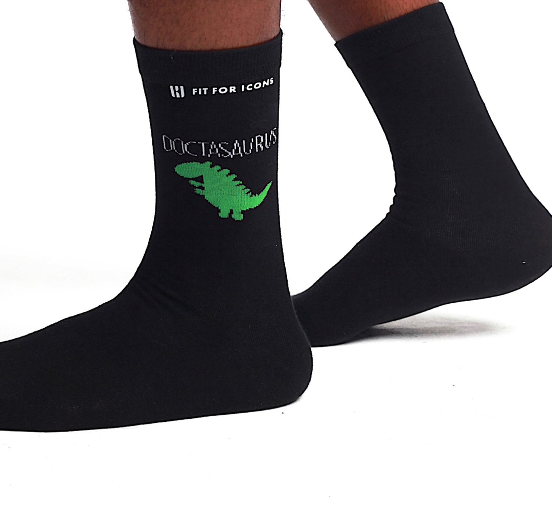 Comfortable Doctor Ankle Socks featuring playful medical-themed designs, perfect for healthcare professionals such as doctors and nurses, combining style and functionality