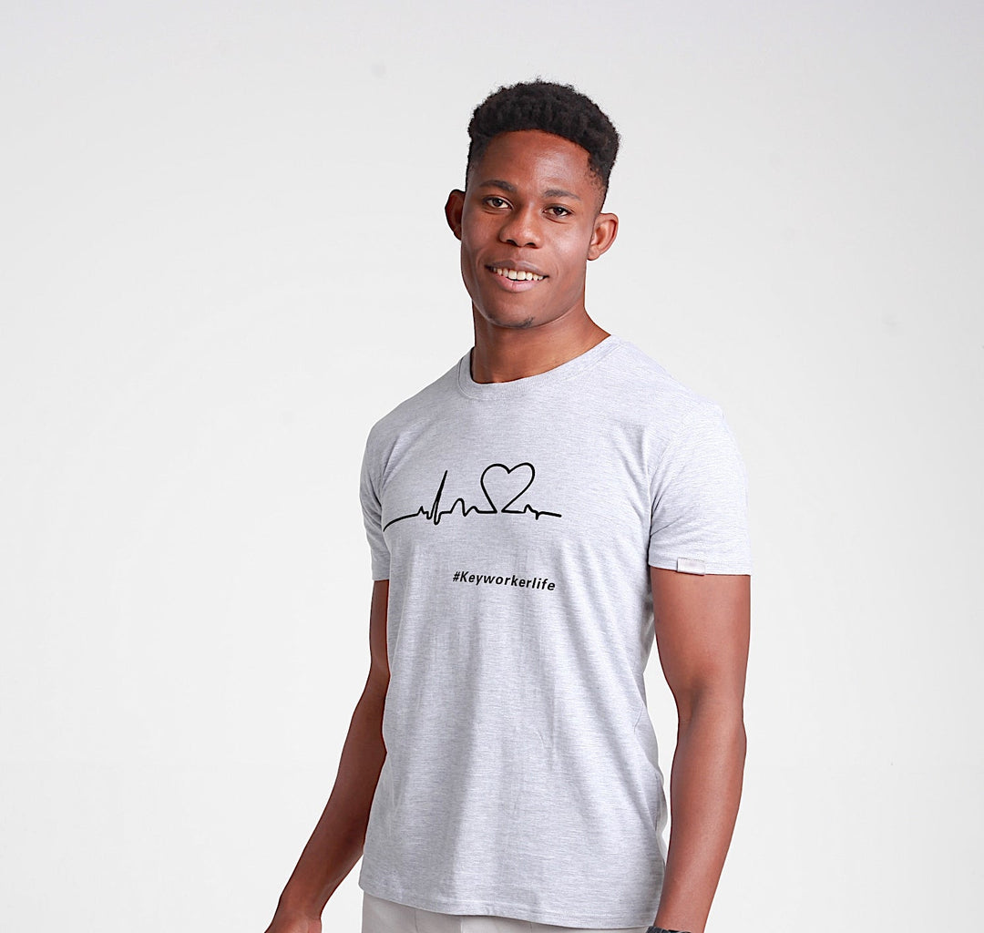 Unisex 100% cotton T-shirt in Urban Grey, featuring a soft and breathable fabric, ideal for casual wear, lounging, or layering, offering a comfortable and stylish fit for everyone.