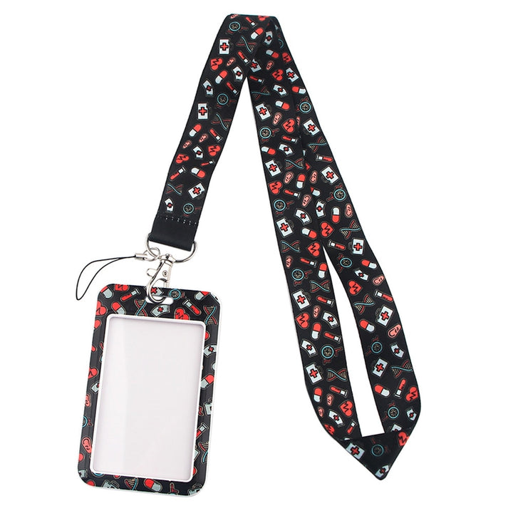 Pills and Plasters Lanyard & ID Card Holder