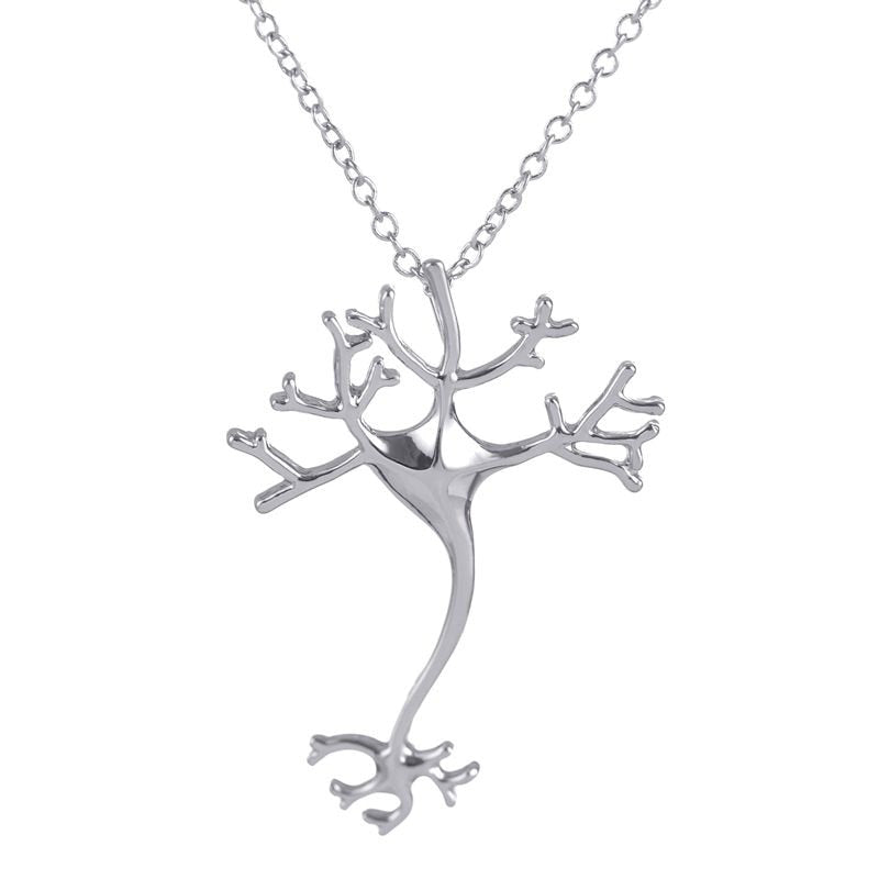 Neuron Necklace - Silver