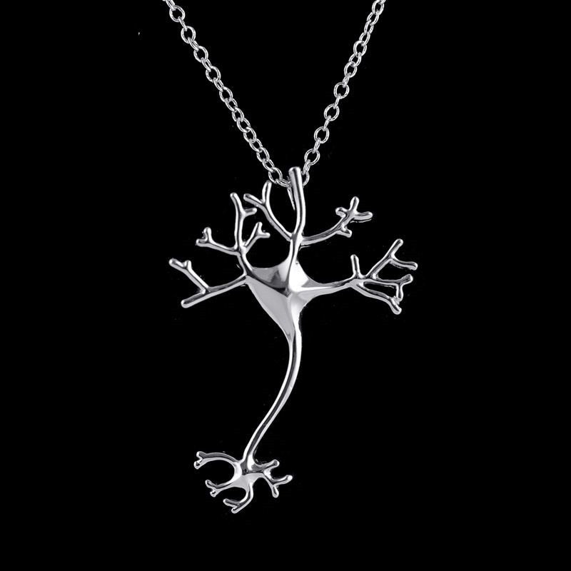 Neuron Necklace - Silver